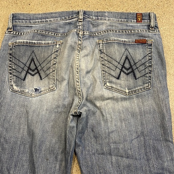 Men’s 7 for all Mankind bootcut Jeans - A-pocket - Picture 3 of 4
